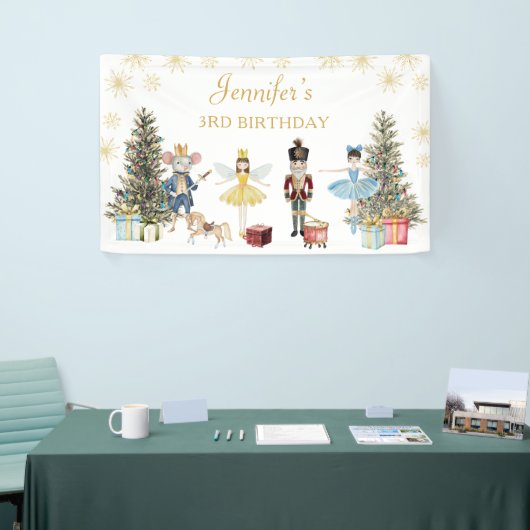 Nutcracker Birthday Party Banner (Messeveranstaltung)