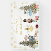 Nutcracker Birthday Party Banner (Vertikal)