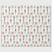 Nutcracker Birthday Party Geschenkpapier (Flach)