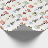 Nutcracker Birthday Party Geschenkpapier (Ecke)