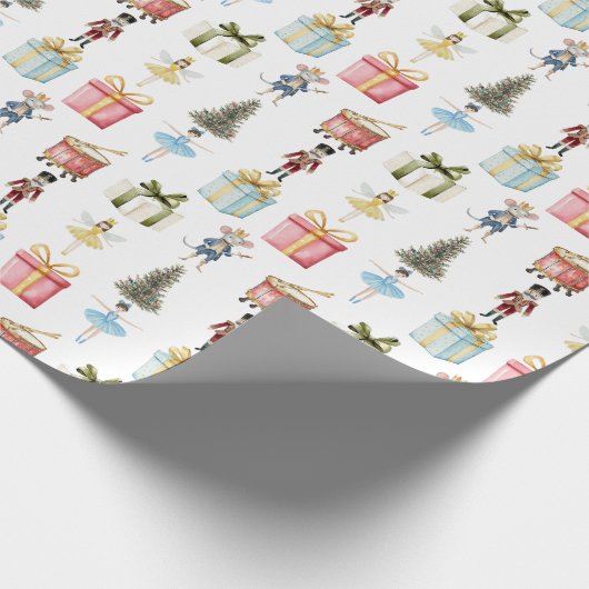 Nutcracker Birthday Party Geschenkpapier (Ecke)