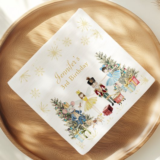 Nutcracker Birthday Party Serviette