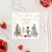 Nutcracker Birthday Party Serviette (Beispiel)