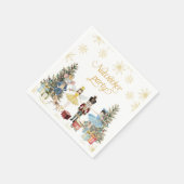 Nutcracker Birthday Party Serviette (Ecke)