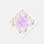 Nutcracker Birthday Serviette (Ecke)