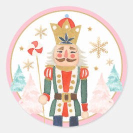 Nutcracker Birthday Sugar Pflaume Fairy Land Sweet Runder Aufkleber