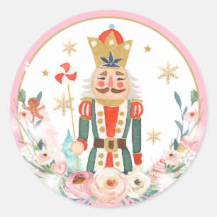 Nutcracker Birthday Sugar Pflaume Fairy Land Sweet Runder Aufkleber