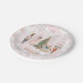 Nutcracker Birthday Sugar Plum Pappteller (Schrägansicht)