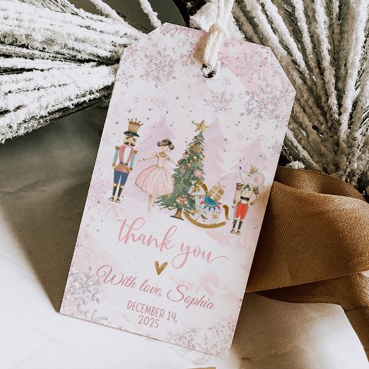 Nutcracker Birthday Wonderland Geschenkanhänger