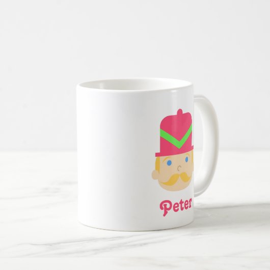 Nutcracker Blond Pink Hat Kaffeetasse (VorderseiteRechts)