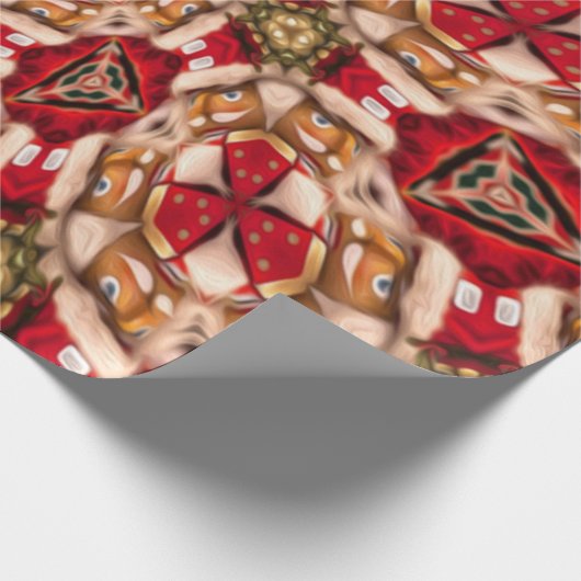 Nutcracker-Blume Geschenkpapier (Ecke)