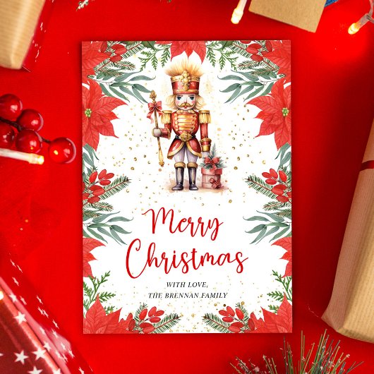 Nutcracker Botanical Frohe Weihnachten