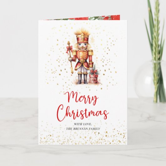 Nutcracker Botanisches Foto Weihnachten (Vorderseite)