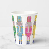 Nutcracker Bright und Sweet Whimsical Weihnachten Pappbecher (Links)
