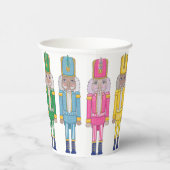 Nutcracker Bright und Sweet Whimsical Weihnachten Pappbecher (Rechts)