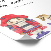 Nutcracker - Bücherkarten und Geschenkposter Poster (Ecke)