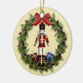 Nutcracker Buon Natale Italian Christmas Ornament (Links)