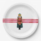 Nutcracker Candy Red Christmas Party Paper Teller (Vorderseite)