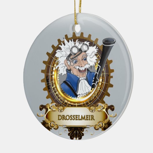 Nutcracker Ceramic Circle Ornament drossel meir (Links)