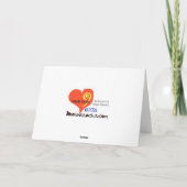 Nutcracker Characters Funny Christmas Card Karte (Rückseite)