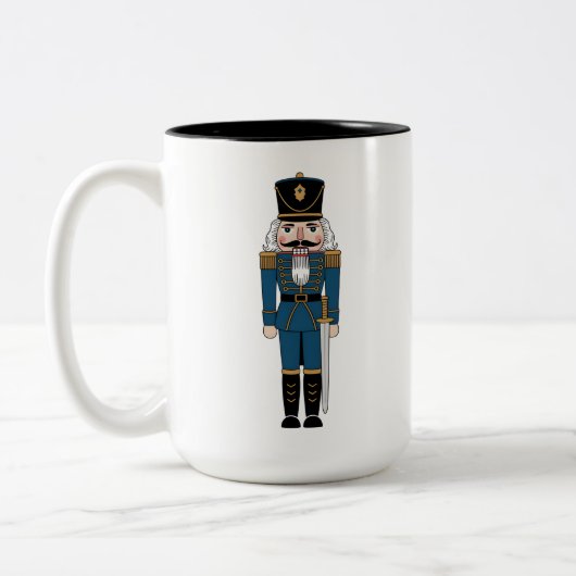 Nutcracker Charm Zweifarbige Tasse (Links)