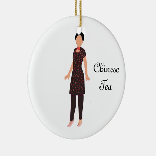 Nutcracker Chinese Tea Keepake Ornament (Rechts)