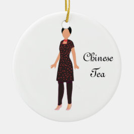 Nutcracker Chinese Tea Keepake Ornament