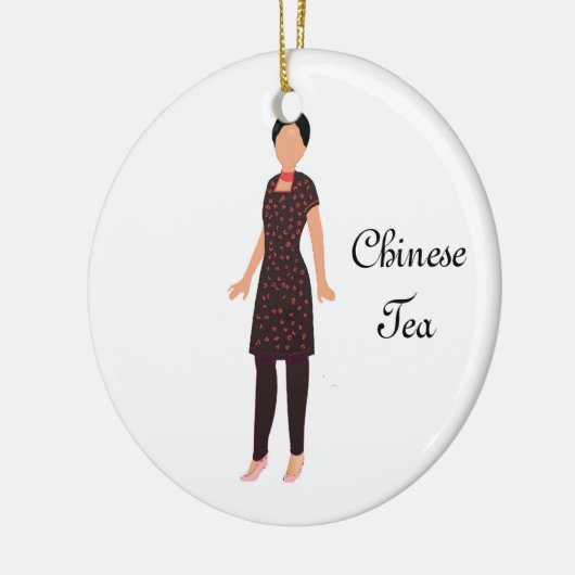 Nutcracker Chinese Tea Keepake Ornament (Links)