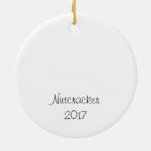 Nutcracker Chinese Tee Ornament (Hinten)