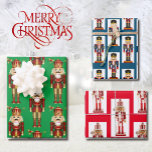 Nutcracker Christmas 3 Koordination Geschenkpapier Set<br><div class="desc">Nutcracker Weihnachten 3 Koordination von Packpapier-Blättern</div>