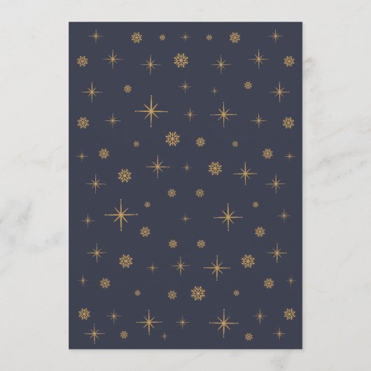 Nutcracker Christmas Annual Dinner Festive Holiday Einladung (Rückseite)