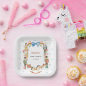 Nutcracker Christmas Baby Dusche Pappteller (Party)