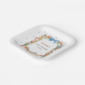 Nutcracker Christmas Baby Dusche Pappteller (Gewinkelt)