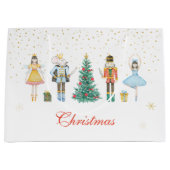 Nutcracker Christmas Baby Große Geschenktüte (Vorderseite)