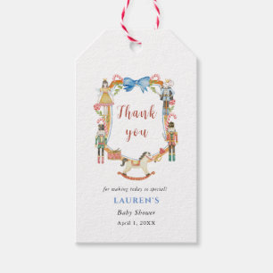 Nutcracker Christmas Baby Shooter vielen Dank Geschenkanhänger