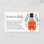 Nutcracker Christmas Baby Shooting Books for Baby Begleitkarte (Vorderseite)