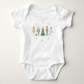 Nutcracker Christmas Baby Strampler (Vorderseite)