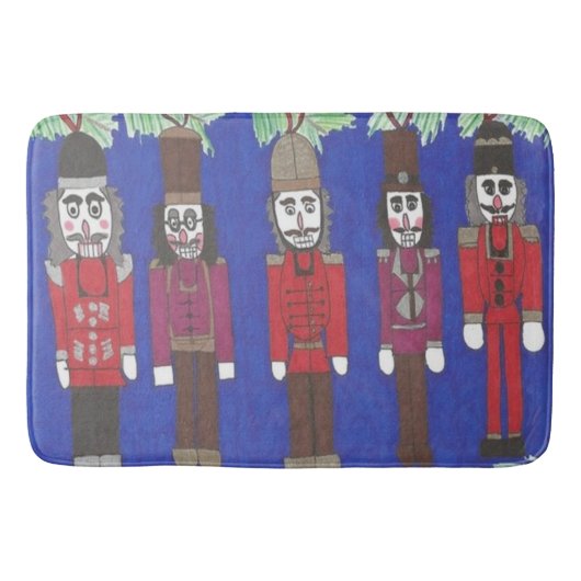 Nutcracker Christmas Badematte (Vorderseite)