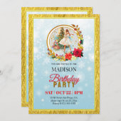 Nutcracker Christmas Ballerina Birthday Feiertagskarte (Vorne/Hinten)