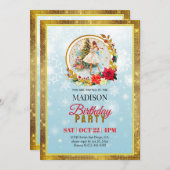 Nutcracker Christmas Ballerina Birthday Feiertagskarte (Vorne/Hinten)