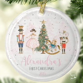 Nutcracker Christmas Ballerina Keramik Ornament