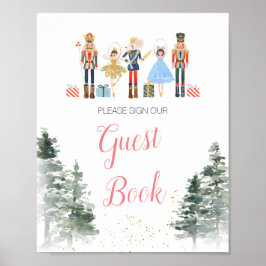 Nutcracker Christmas Brautparty Tee Gästebuch