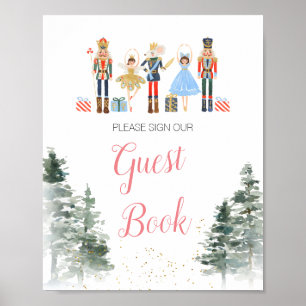 Nutcracker Christmas Brautparty Tee Gästebuch