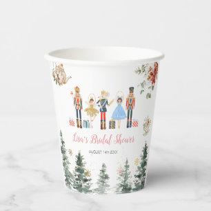 Nutcracker Christmas Brautparty Tee Pappbecher