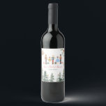 Nutcracker Christmas Brautparty Tee Weinetikett<br><div class="desc">Nutcracker Christmas Brautparty Tea Wine Label Alle Formulierungen können angepasst werden</div>
