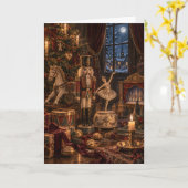 Nutcracker Christmas Card Karte (Gelbe Blume)