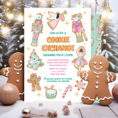Nutcracker Christmas Cookie Exchange Party Einladung