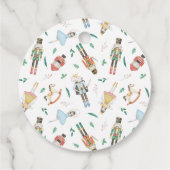 Nutcracker Christmas Danke Geschenkanhänger (Rückseite)