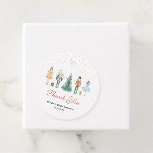 Nutcracker Christmas Danke Geschenkanhänger (Beispiel)