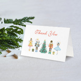 Nutcracker Christmas Dankeskarte